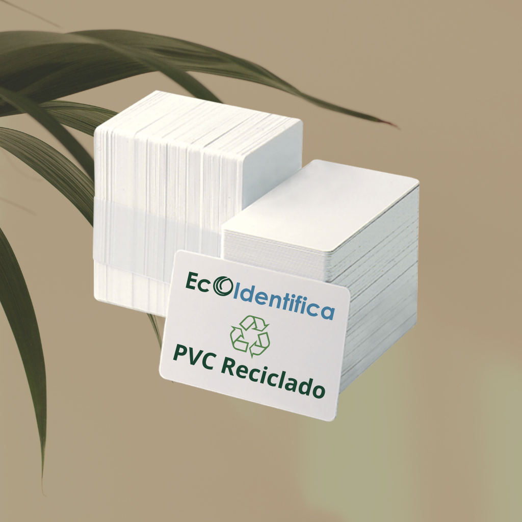 Tarjetas de PVC Reciclado.
