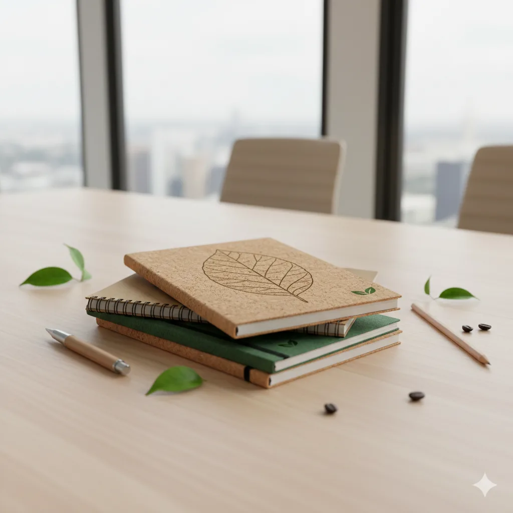 Cuadernos de Corcho Natural y Caña de Azúcar