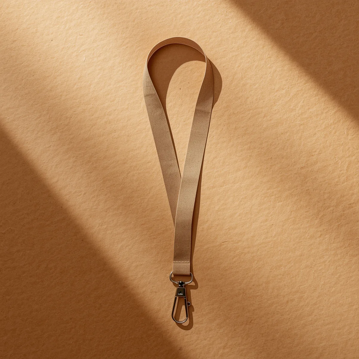 Lanyards de papel sintético reciclable y resistente al agua para eventos residuo cero.