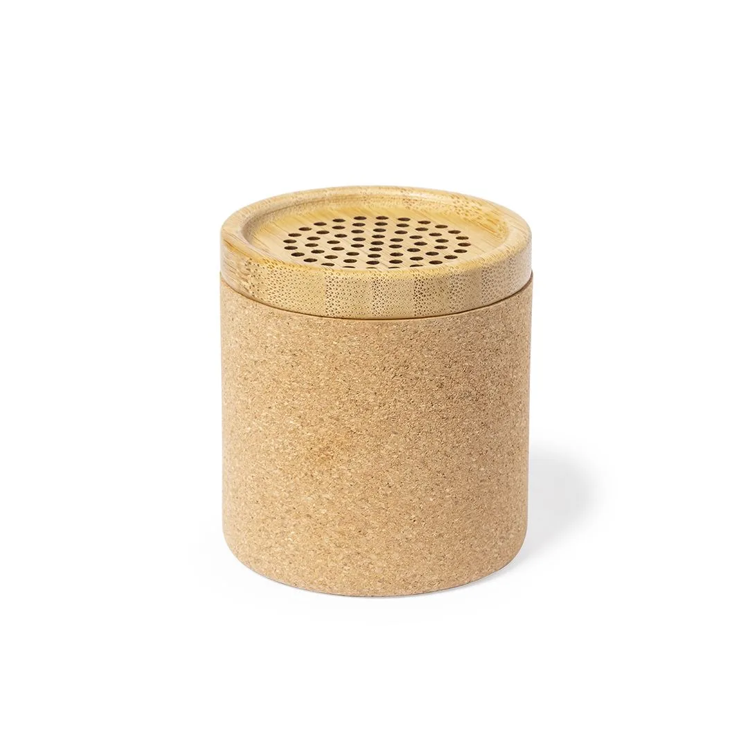 Altavoz Bluetooth de Corcho y Bambú