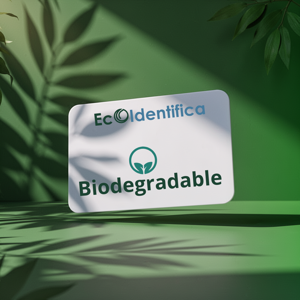 Tarjetas de PVC Biodegradable