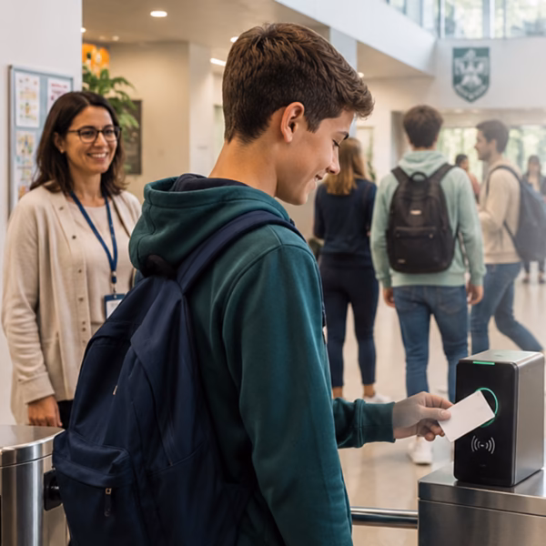 Control de entradas y salidas de alumnos